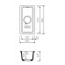 Кухонная мойка Marmorin LANDO 1K 220x420 (7091000xx)
