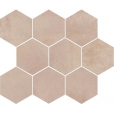 Мозаика Opoczno Arlequini 28x33,7 mosaic hexagon
