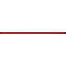 Скляний Фриз Opoczno 2x60 red