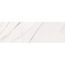 Плитка Opoczno Carrara Chic white chevron structure glossy 29X89 G1