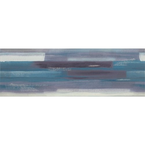 Декор Opoczno Elegant Stripes 25x75 artistico blue inserto geo