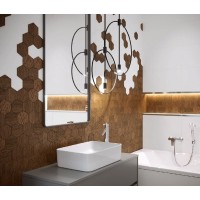 Мозаика Opoczno Finwood 28x33,7 ochra hexagon
