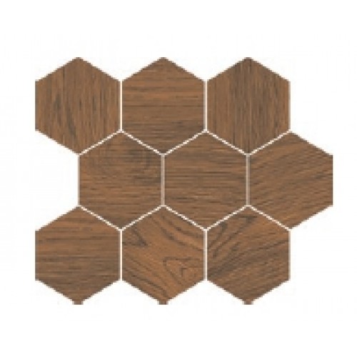 Мозаика Opoczno Finwood 28x33,7 ochra hexagon
