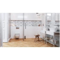 Плитка Opoczno MP705 24x74 white satin
