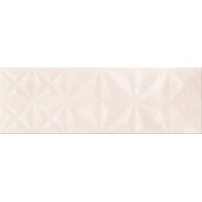 Плитка Opoczno Geometrica 25x75 cloud beige glossy squares structure