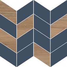 Мозаика Opoczno Love You Navy Half Mosaic Satin 29x29