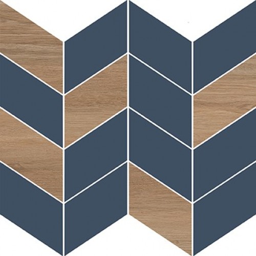 Мозаика Opoczno Love You Navy Half Mosaic Satin 29x29