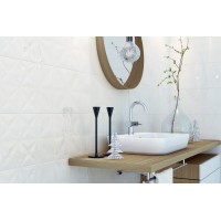 Плитка Opoczno White Magic 25x75 white glossy
