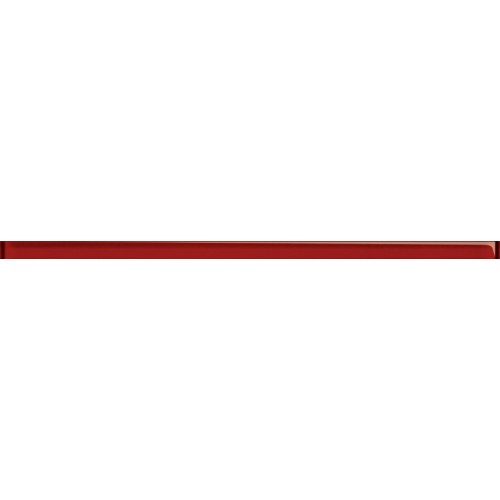 Скляний Фриз Opoczno 3x75 red