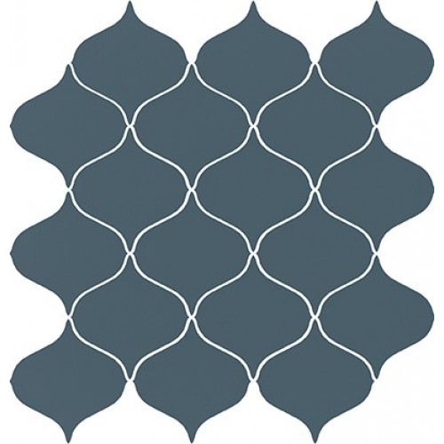 Мозаика Opoczno Ocean Romance Turquoise Mosaic Satin 28,1x29,3