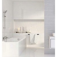 Плитка Opoczno Structure Pattern 25x75 grey glossy