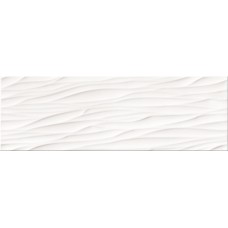 Плитка Opoczno Structure Pattern 25x75 white wave structure