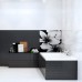 Декор Opoczno Pret-A-Porter 25x75 white inserto flower