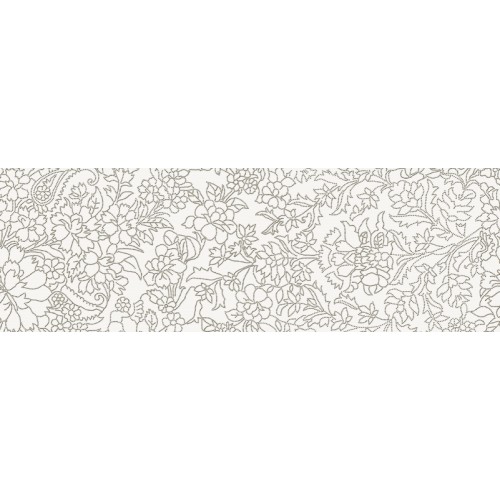 Декор Opoczno Pret-A-Porter 25x75 white inserto flower