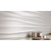 Плитка Opoczno Selina white structure shiny micro 39,8x119,8