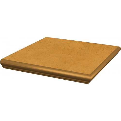 Ступень угловая с капиносом Paradyz Aquarius 33x33 beige narozna