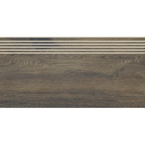 Ступень Paradyz Aveiro 29,4x59,9 Brown Prosta Mat