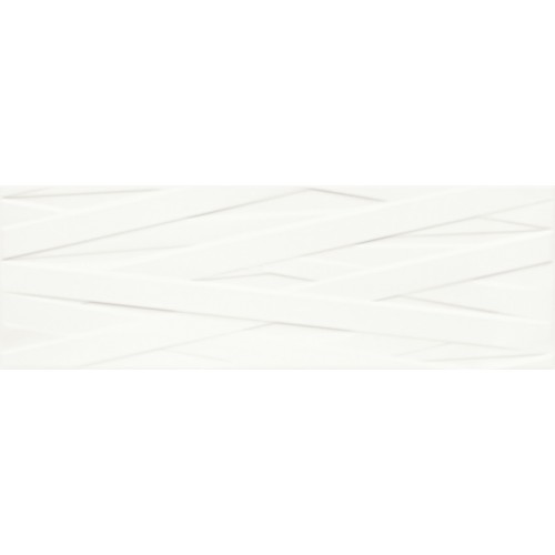 Плитка Paradyz Elia struktura B 25x75 Bianco