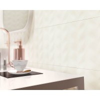 Плитка Paradyz Elia struktura A 25x75 Bianco