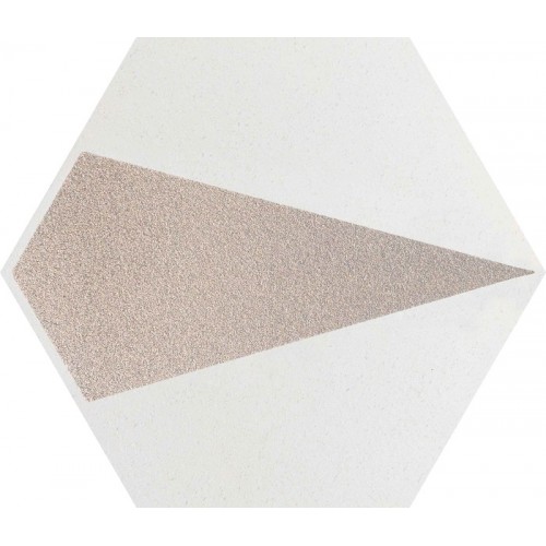 Декор Paradyz Esagon Concrete 17,1x19,8 Silver Inserto C