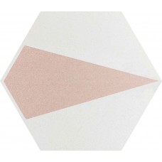 Декор Paradyz Esagon Concrete 17,1x19,8 Silver Inserto D