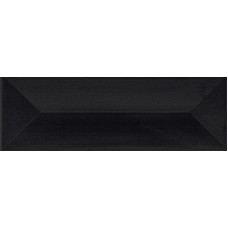 Плитка Paradyz Favaro Nero Struktura 9,8x29,8 Глянцева