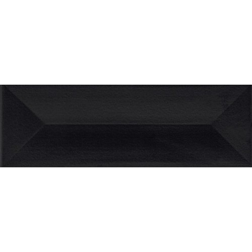 Плитка Paradyz Favaro Nero Struktura 9,8x29,8 Глянцева