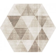 Плитка Paradyz Hexx Universum 26x26 Motyw Crema Heksagon