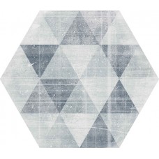 Плитка Paradyz Hexx Universum 26x26 Motyw Grigio Heksagon