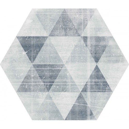 Плитка Paradyz Hexx Universum 26x26 Motyw Grigio Heksagon