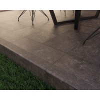 Щабель з капі носами кутова Paradyz Ilario 33x33 beige struktura narozna