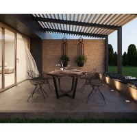 Щабель з капі носами кутова Paradyz Ilario 33x33 brown struktura narozna