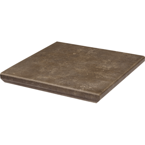 Щабель з капі носами кутова Paradyz Ilario 33x33 brown struktura narozna
