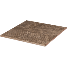 Ступень Paradyz Ilario 30x30 brown prosta struktura