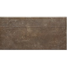 Ступень Paradyz Ilario 30x60 brown prosta struktura