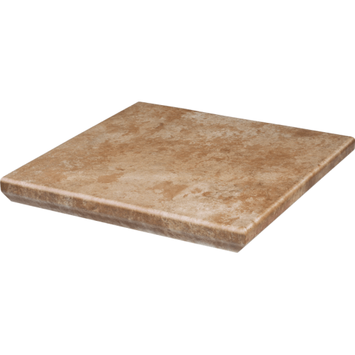 Щабель з капі носами кутова Paradyz Ilario 33x33 ochra struktura narozna