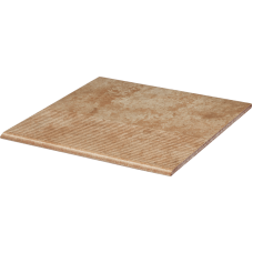 Ступень Paradyz Ilario 30x30 ochra prosta struktura
