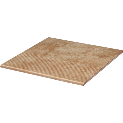 Ступень Paradyz Ilario 30x30 ochra prosta struktura