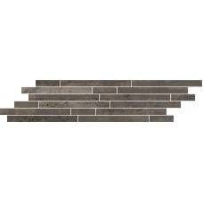 Фриз Paradyz Menfi 14,8x71 Brown Paski Mat
