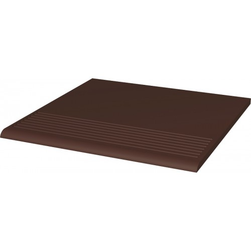 Ступень Paradyz Natural 30x30 brown prosta