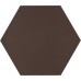 Плитка Paradyz Natural 26x26 brown heksagon