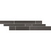 Фриз Paradyz Rockstone Grafit 14,3x71 Mix Paski