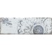 Декор Paradyz Rondoni Blue Inserto 9,8x29,8 Struktura C