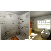 Декор Paradyz Rondoni Beige Inserto 9,8x29,8 Struktura C