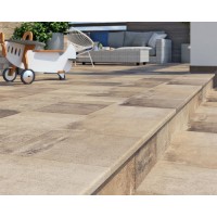 Щабель з капі носами Paradyz Scandiano 30x33 ochra struktura prosta