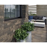 Декор Paradyz Scandiano 12,6x29,6 brown trapez