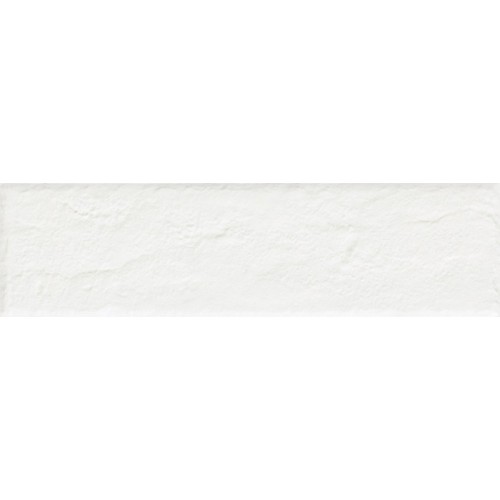 Плитка Paradyz Scandiano 6,6x24,5 bianco struktura elewacja