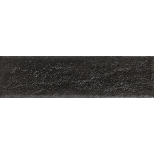 Плитка Paradyz Scandiano 6,6x24,5 nero struktura elewacja