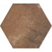 Плитка Paradyz Scandiano 26x26 rosso hexagon