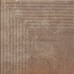 Ступень угловая Paradyz Scandiano 30x30 rosso struktura narozna